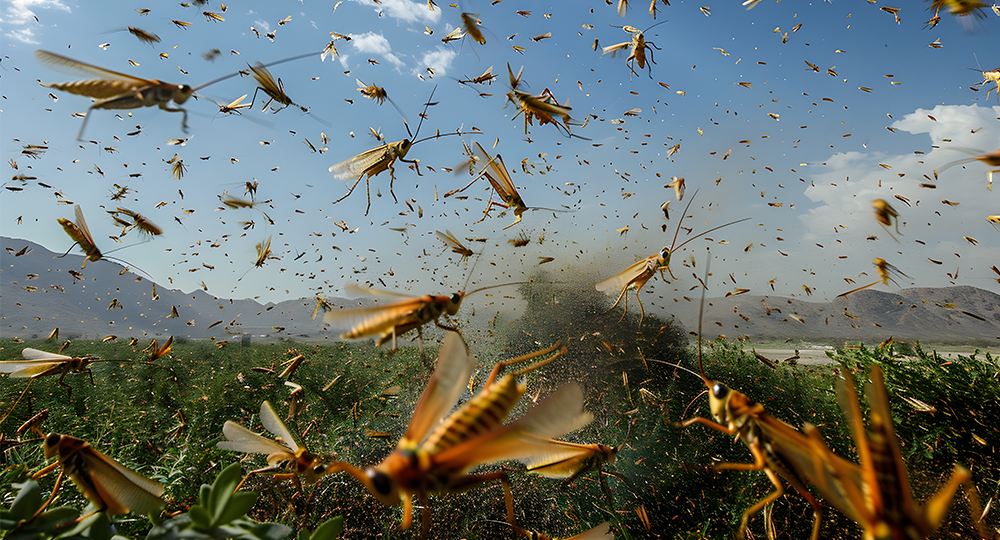 The Locusts Are Coming!