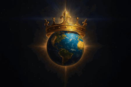 World with Crown