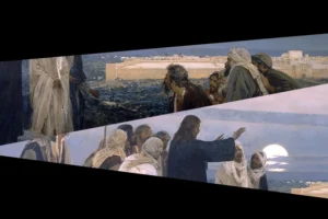 The Olivet Discourse - Jesus teaching on the Temple Mount
