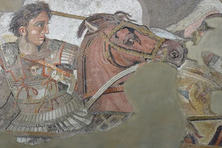 Painting of Alexander the Great